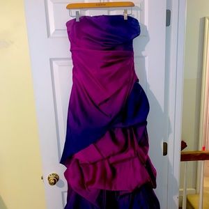 Purple Ombré Prom/ Formal Dress